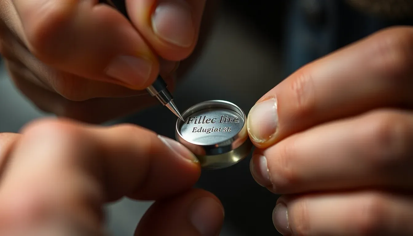 Comment faire graver sa bague personnalisée en argent étape par étape