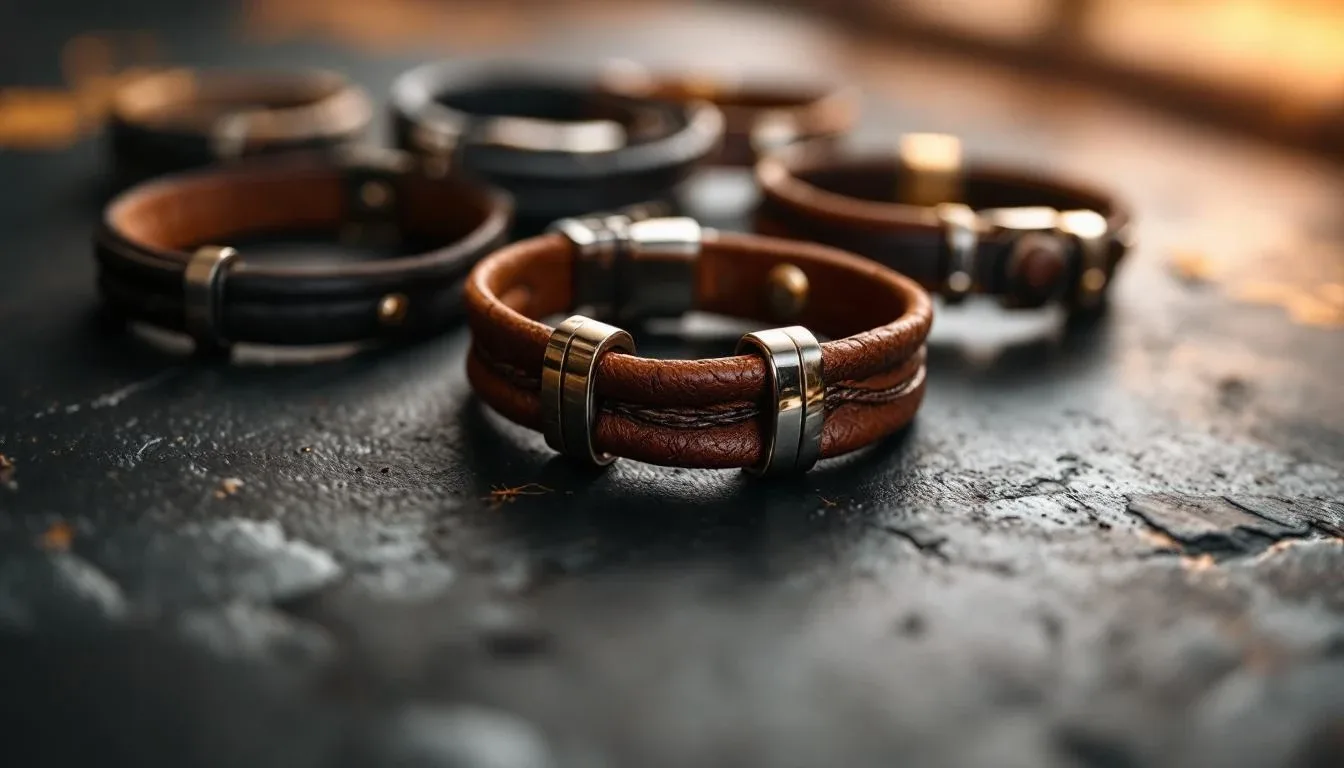 Bracelet en cuir homme : 5 accessoires mode incontournables