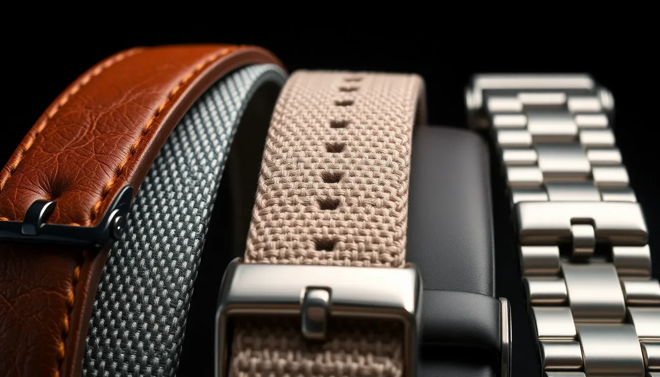 Les matériaux des bracelets montre interchangeables décryptés