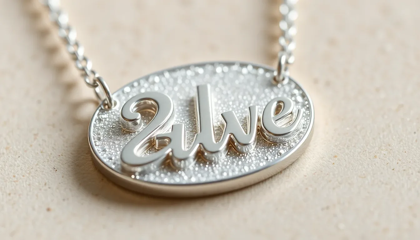 Comment choisir la matière idéale pour votre collier personnalisé prénom