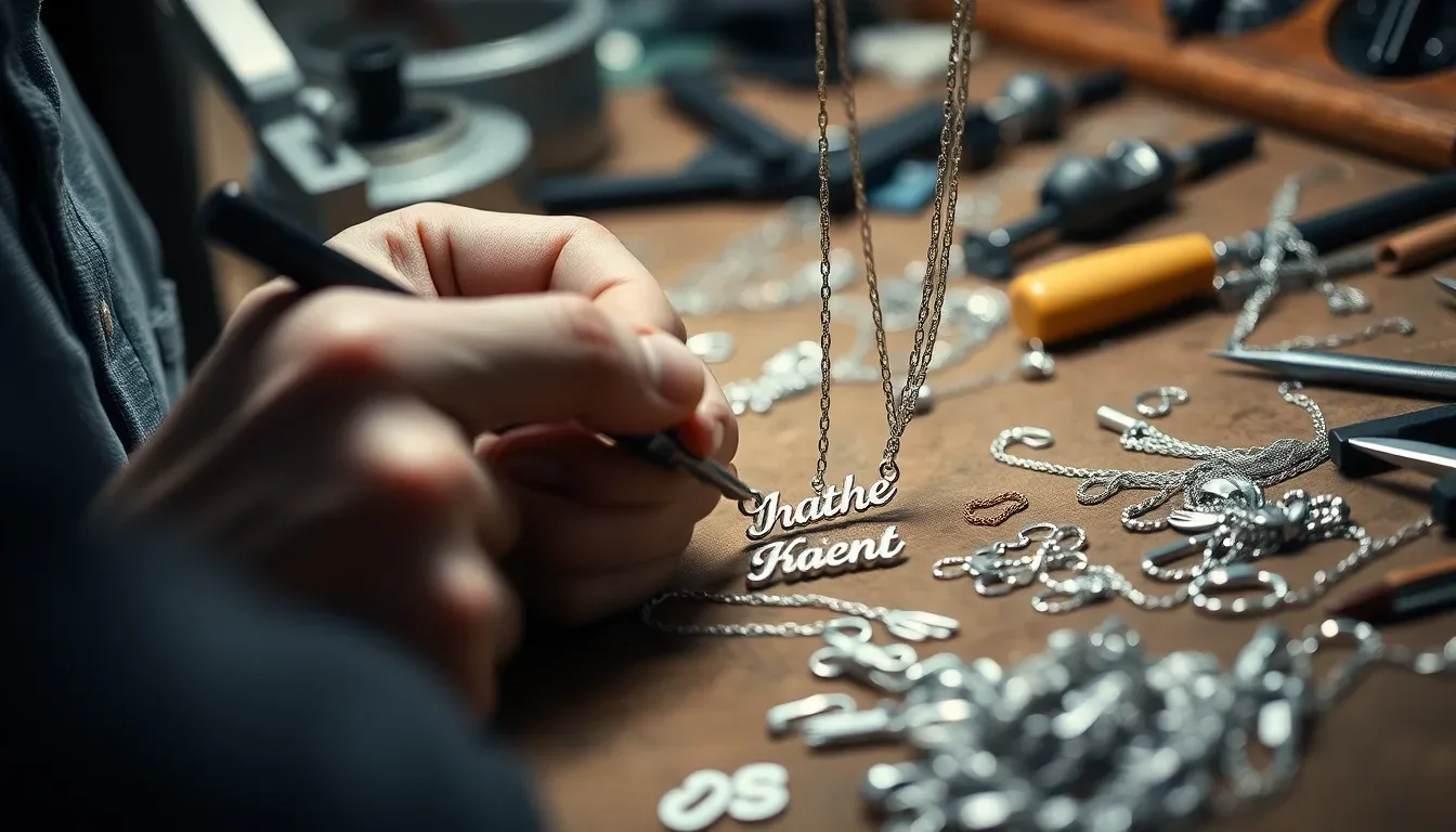 Comment personnaliser votre collier prénom étape par étape chez Bijouterie Pierreroux