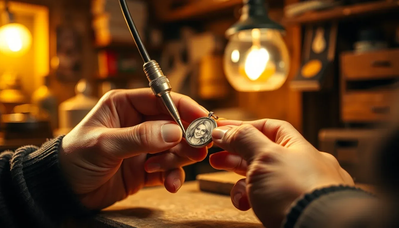 Où faire graver un pendentif photo personnalisé près de chez vous